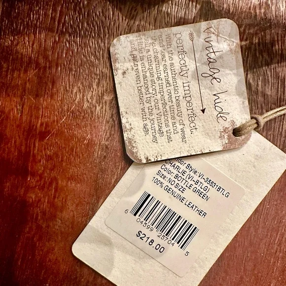 Hobo Green Leather Shoulder Bag! NWT! - Picture 4 of 5